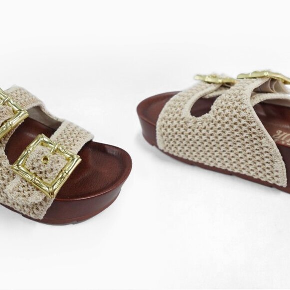 Super platform sandal Natural